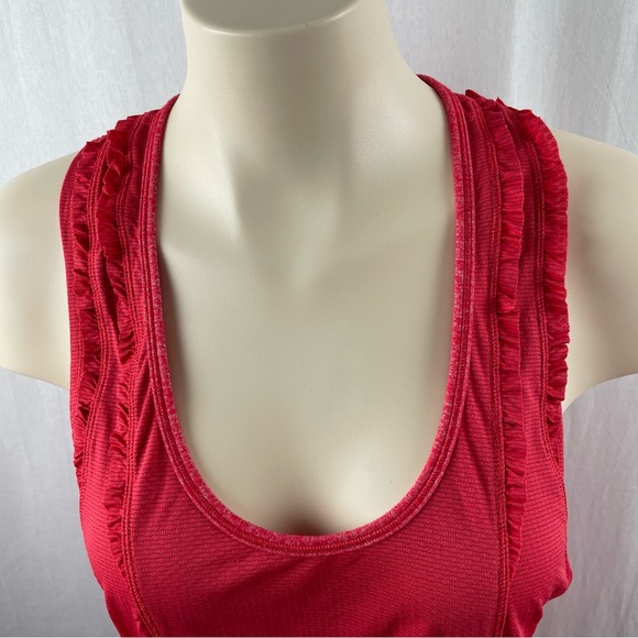 Lululemon I Just Wanna Run Tank Reddish Orange 8 - Picture 6 of 9